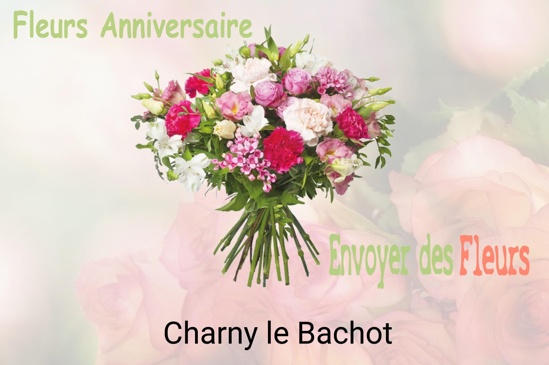 Bouquet de fleurs d’anniversaire livré à Charny-le-Bachot