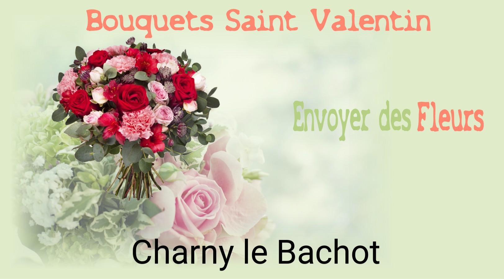 Roses de Saint-Valentin livrées à Charny-le-Bachot